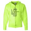 Unisex NuBlend® Full-Zip Hooded Sweatshirt Thumbnail