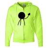 Unisex NuBlend® Full-Zip Hooded Sweatshirt Thumbnail
