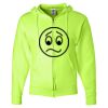 Unisex NuBlend® Full-Zip Hooded Sweatshirt Thumbnail