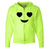 Unisex NuBlend® Full-Zip Hooded Sweatshirt Thumbnail