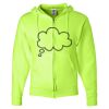 Unisex NuBlend® Full-Zip Hooded Sweatshirt Thumbnail