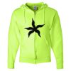 Unisex NuBlend® Full-Zip Hooded Sweatshirt Thumbnail