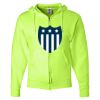 Unisex NuBlend® Full-Zip Hooded Sweatshirt Thumbnail