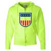 Unisex NuBlend® Full-Zip Hooded Sweatshirt Thumbnail