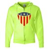 Unisex NuBlend® Full-Zip Hooded Sweatshirt Thumbnail