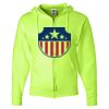 Unisex NuBlend® Full-Zip Hooded Sweatshirt Thumbnail