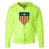 Unisex NuBlend® Full-Zip Hooded Sweatshirt Thumbnail