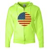 Unisex NuBlend® Full-Zip Hooded Sweatshirt Thumbnail