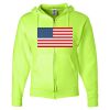 Unisex NuBlend® Full-Zip Hooded Sweatshirt Thumbnail