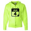 Unisex NuBlend® Full-Zip Hooded Sweatshirt Thumbnail