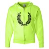 Unisex NuBlend® Full-Zip Hooded Sweatshirt Thumbnail