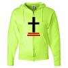 Unisex NuBlend® Full-Zip Hooded Sweatshirt Thumbnail