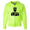 Unisex NuBlend® Full-Zip Hooded Sweatshirt Thumbnail