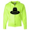 Unisex NuBlend® Full-Zip Hooded Sweatshirt Thumbnail