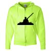 Unisex NuBlend® Full-Zip Hooded Sweatshirt Thumbnail