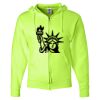 Unisex NuBlend® Full-Zip Hooded Sweatshirt Thumbnail