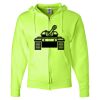 Unisex NuBlend® Full-Zip Hooded Sweatshirt Thumbnail