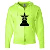 Unisex NuBlend® Full-Zip Hooded Sweatshirt Thumbnail