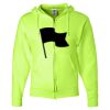 Unisex NuBlend® Full-Zip Hooded Sweatshirt Thumbnail
