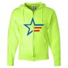Unisex NuBlend® Full-Zip Hooded Sweatshirt Thumbnail