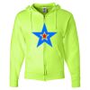 Unisex NuBlend® Full-Zip Hooded Sweatshirt Thumbnail