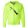 Unisex NuBlend® Full-Zip Hooded Sweatshirt Thumbnail
