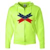 Unisex NuBlend® Full-Zip Hooded Sweatshirt Thumbnail