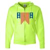 Unisex NuBlend® Full-Zip Hooded Sweatshirt Thumbnail