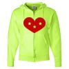 Unisex NuBlend® Full-Zip Hooded Sweatshirt Thumbnail