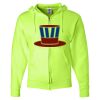 Unisex NuBlend® Full-Zip Hooded Sweatshirt Thumbnail