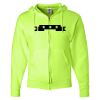 Unisex NuBlend® Full-Zip Hooded Sweatshirt Thumbnail