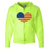 Unisex NuBlend® Full-Zip Hooded Sweatshirt Thumbnail
