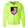 Unisex NuBlend® Full-Zip Hooded Sweatshirt Thumbnail