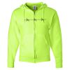 Unisex NuBlend® Full-Zip Hooded Sweatshirt Thumbnail