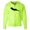 Unisex NuBlend® Full-Zip Hooded Sweatshirt Thumbnail