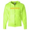 Unisex NuBlend® Full-Zip Hooded Sweatshirt Thumbnail