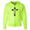 Unisex NuBlend® Full-Zip Hooded Sweatshirt Thumbnail