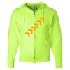 Unisex NuBlend® Full-Zip Hooded Sweatshirt Thumbnail