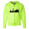 Unisex NuBlend® Full-Zip Hooded Sweatshirt Thumbnail