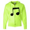 Unisex NuBlend® Full-Zip Hooded Sweatshirt Thumbnail