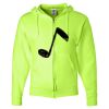 Unisex NuBlend® Full-Zip Hooded Sweatshirt Thumbnail