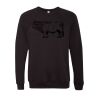 Unisex Sponge Fleece Raglan Crewneck Sweatshirt Thumbnail