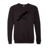 Unisex Sponge Fleece Raglan Crewneck Sweatshirt Thumbnail