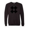 Unisex Sponge Fleece Raglan Crewneck Sweatshirt Thumbnail
