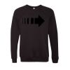 Unisex Sponge Fleece Raglan Crewneck Sweatshirt Thumbnail
