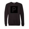 Unisex Sponge Fleece Raglan Crewneck Sweatshirt Thumbnail