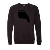 Unisex Sponge Fleece Raglan Crewneck Sweatshirt Thumbnail