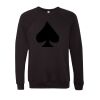 Unisex Sponge Fleece Raglan Crewneck Sweatshirt Thumbnail