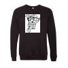 Unisex Sponge Fleece Raglan Crewneck Sweatshirt Thumbnail