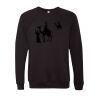 Unisex Sponge Fleece Raglan Crewneck Sweatshirt Thumbnail
